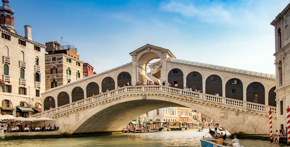 Italien Venedig Rialto-Brücke