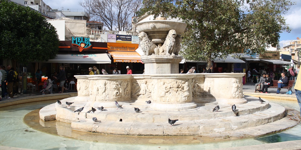 Kreta Heraklion - Morosini-Brunnen